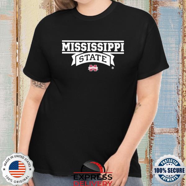 Official mississippi state bulldogs wordmark shirt