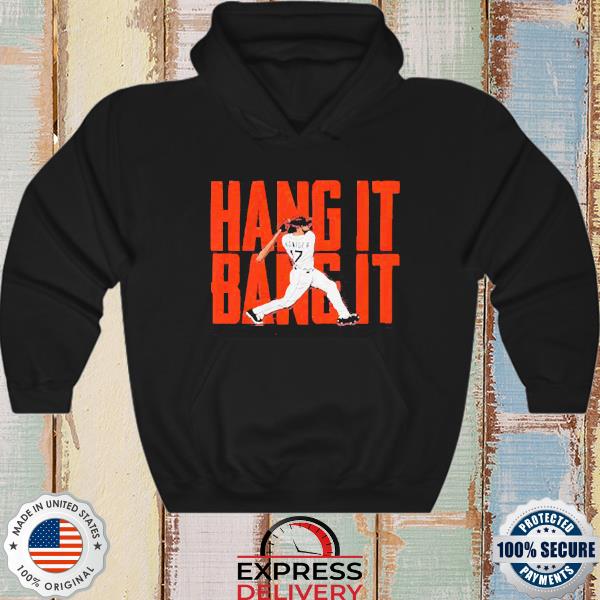 Official Mitch haniger hang it bang it san francisco shirt, hoodie