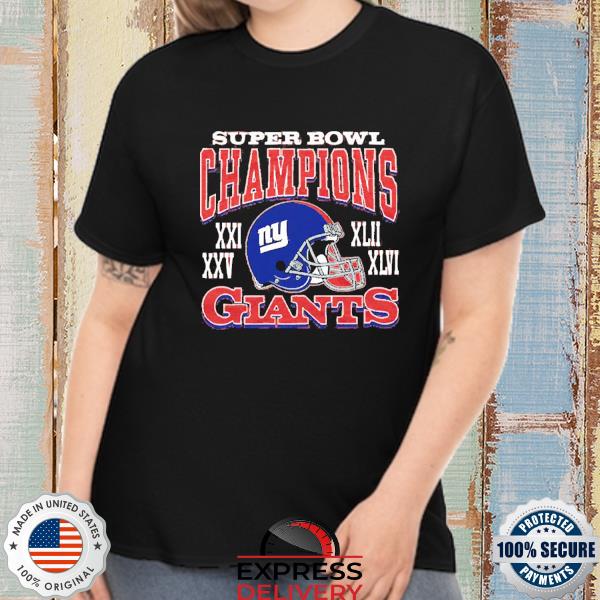 Official New York Giants Homage Super Bowl Classics Tri-Blend T-Shirt,  hoodie, sweater, long sleeve and tank top