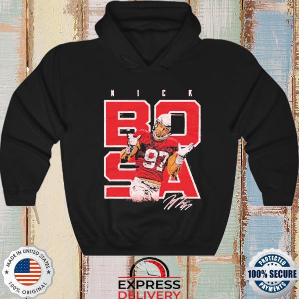 Nick Bosa San Francisco Shrugs shirt, hoodie, sweater, long sleeve