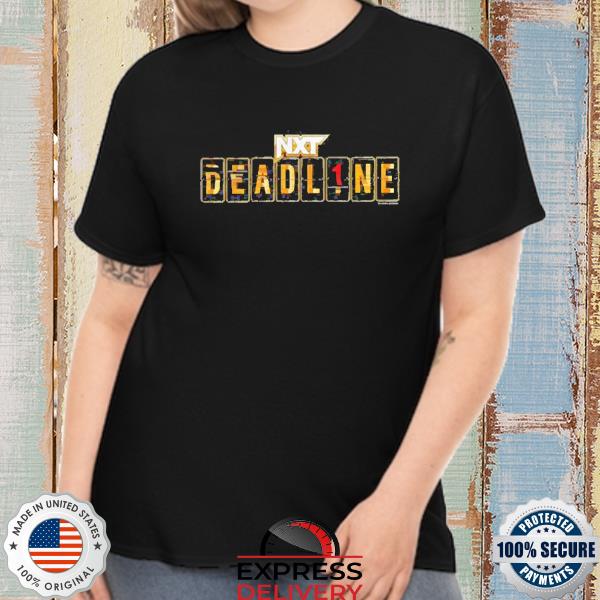 Official NXT deadline 2022 logo shirt