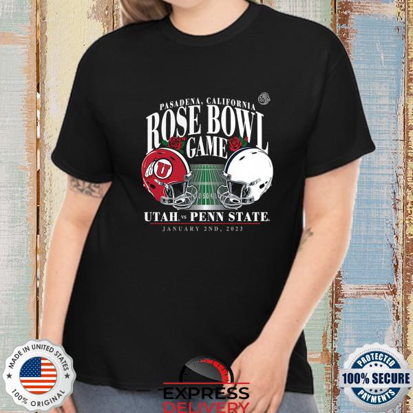 Official Penn State Vs Utah Utes Football 2023 Rose Bowl Shirt