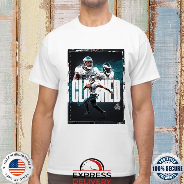 Official Philadelphia Eagles 2022 NFL Playoffs Clinched Shirt