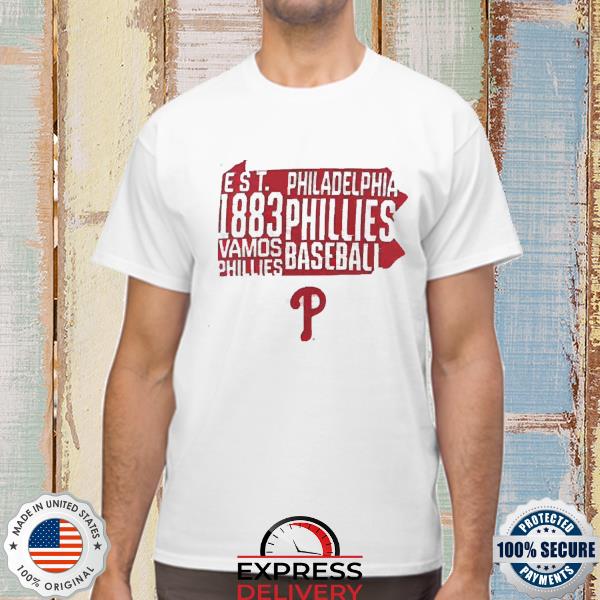 Official Philadelphia Phillies Hometown Hot Shot Tee Shirt