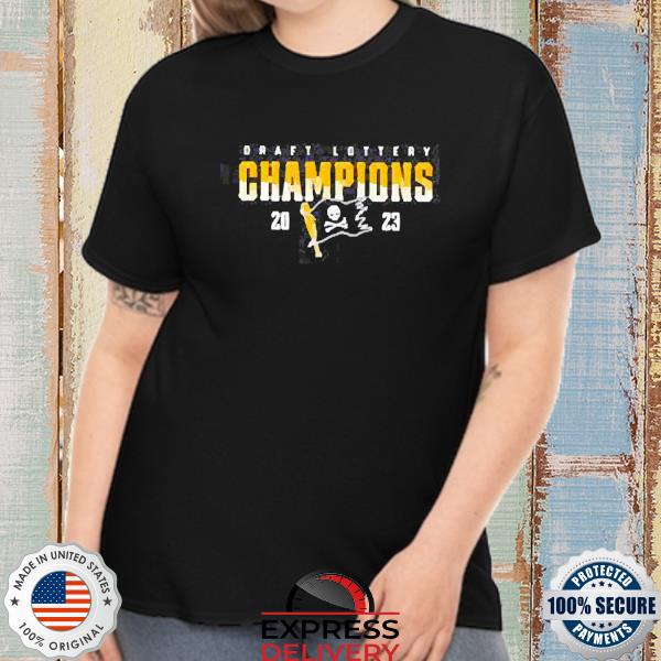 Official Pittsburgh Clothing Merch Draft Lottery Champions 2023 Shirts