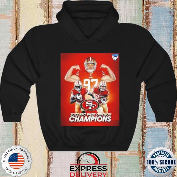 San Francisco 49ers NFC West Division Champions 2022 Red Unisex T-Shirt