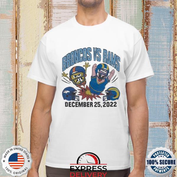 Denver Broncos vs. Los Angeles Rams SpongeBob 2022 shirt, hoodie, sweater,  long sleeve and tank top