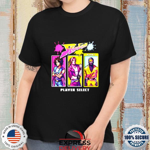Official Starbomb Player Select shirt