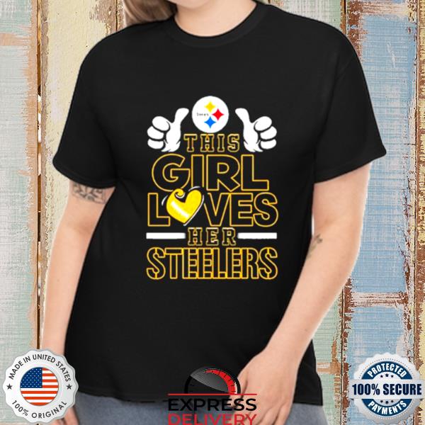 Official Steeler Nation This Girl Loves Her Shirt, hoodie, sweater