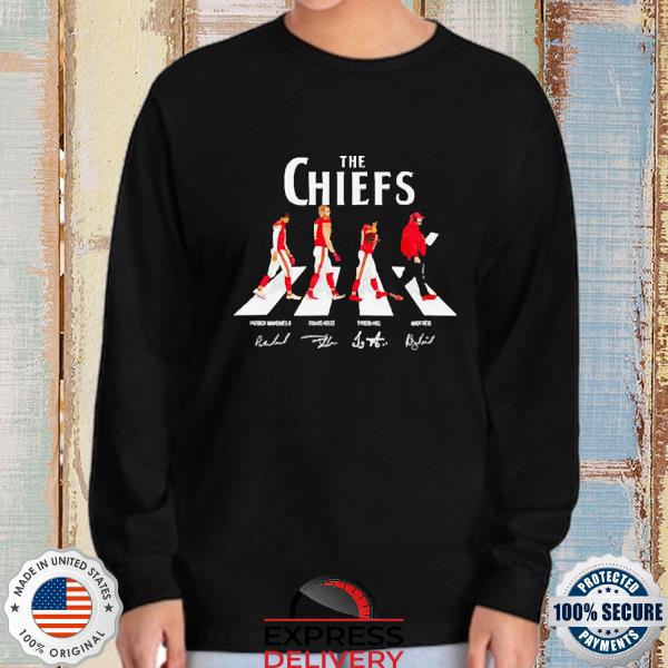 Kansas City Chiefs Abbey Road signatures shirt, hoodie, sweater, long  sleeve and tank top