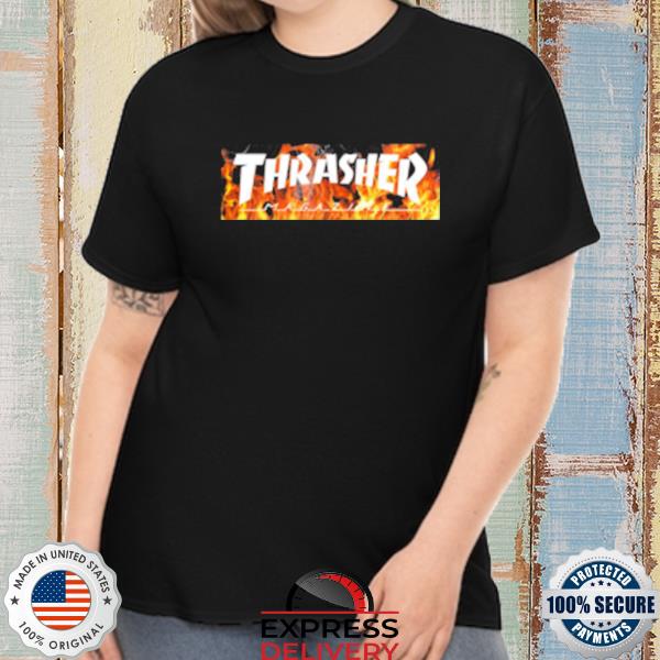 Official thrasher magazine blaze shirt