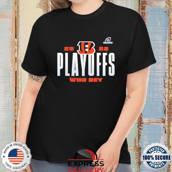 Cincinnati Bengals Who Dey NFL Playoffs Our Time T-Shirt