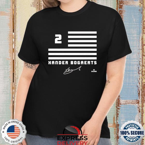 Official xander Bogaerts Flag T-Shirt