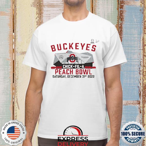 Ohio State Buckeyes Football Playoff 2022 Chick-Fil-A Peach Bowl Shirt
