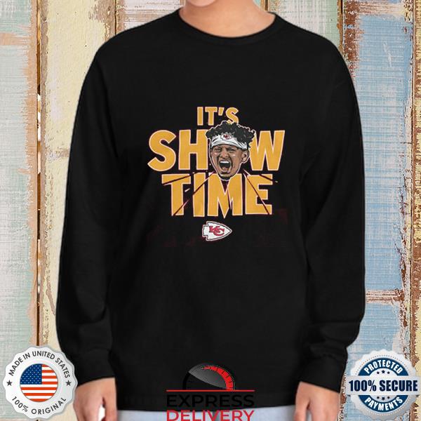 Showtime Patrick Mahomes Kansas City Chiefs shirt, hoodie, sweater, long  sleeve and tank top