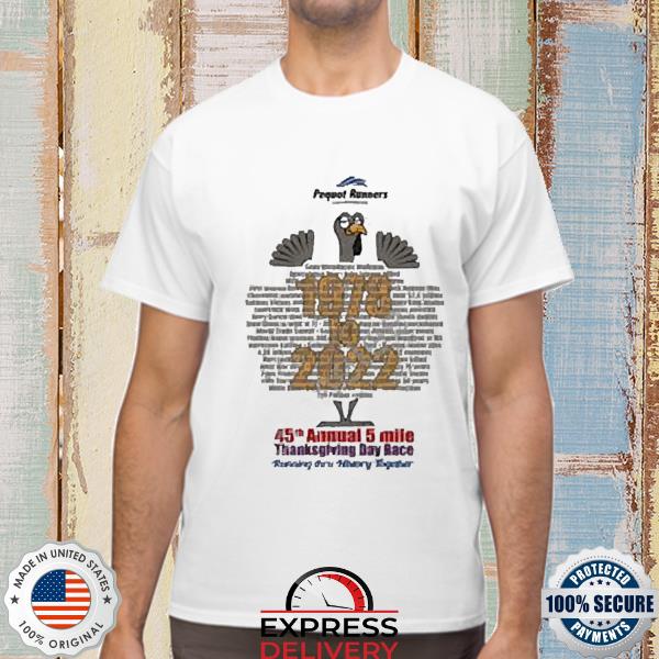 Pequot Runners 1987 To 2022 Shirt