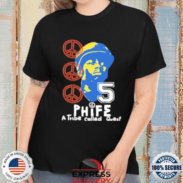 Phife peace a tribe called quest black shirt