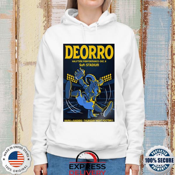 Deorro Dec 8, 2022 Sofi Stadium Rams vs Raider Poster, Custom prints store