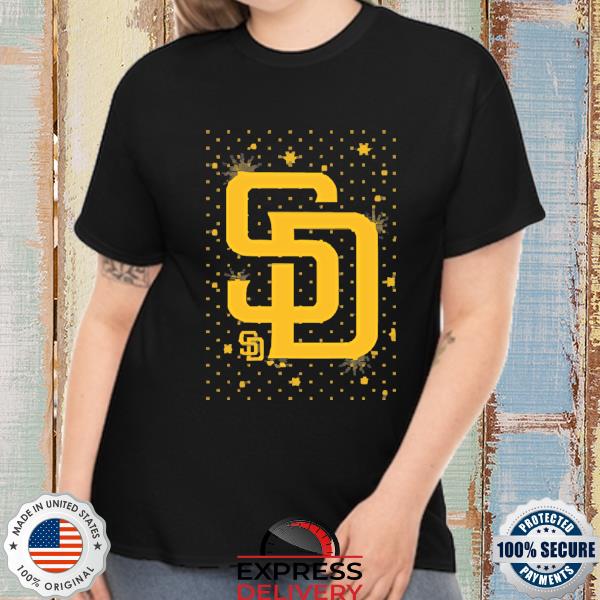 San Diego Padres Sparkle Christmas Logo Shirt