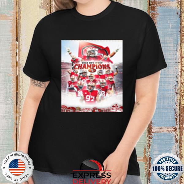 San Francisco 49Ers 2022 NFC West Champions T-shirt, hoodie, sweater, long  sleeve and tank top