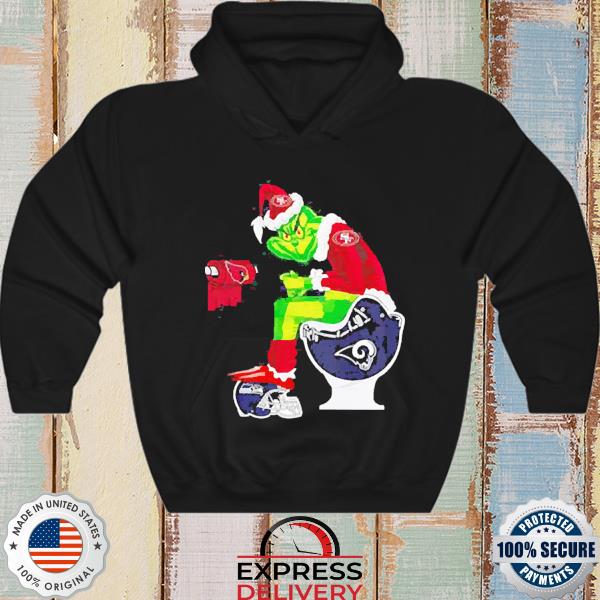 Grinch Seattle Seahawks San Francisco 49ers Los Angeles Rams Arizona  Cardinals Toilet shirt, hoodie, sweater and long sleeve