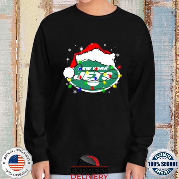 Santa New York Jets Logo Lights Christmas Sweater, hoodie, sweater, long  sleeve and tank top