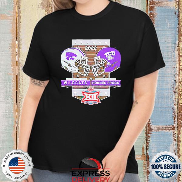 Tcu Horned Frogs vs K-State Wildcats 2022 Big XII Football Champions shirt