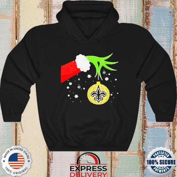 The Grinch Christmas Ornament New Orleans Saints T-Shirt, hoodie, sweater,  long sleeve and tank top