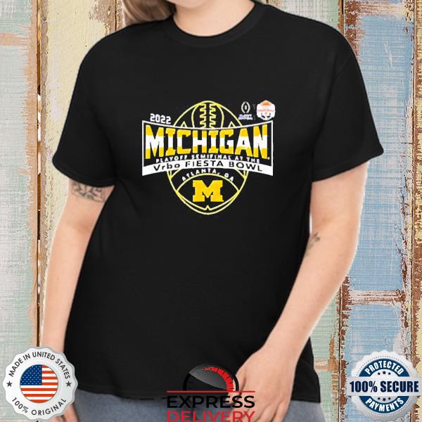 University Of Michigan 2022 Vrbo Fiesta Bowl Bound Tee Shirt