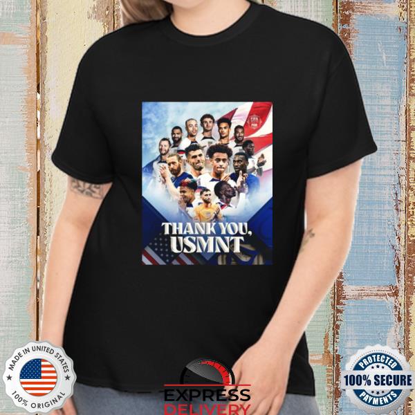 USA Soccer Thank You USMNT World Cup 2022 Shirt
