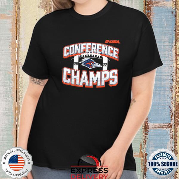UTSA Roadrunners 2022 C-USA Football Conference Champions Icon Bold T-Shirt