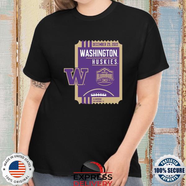 Washington Huskies 2022 Valero Alamo Bowl Bound shirt