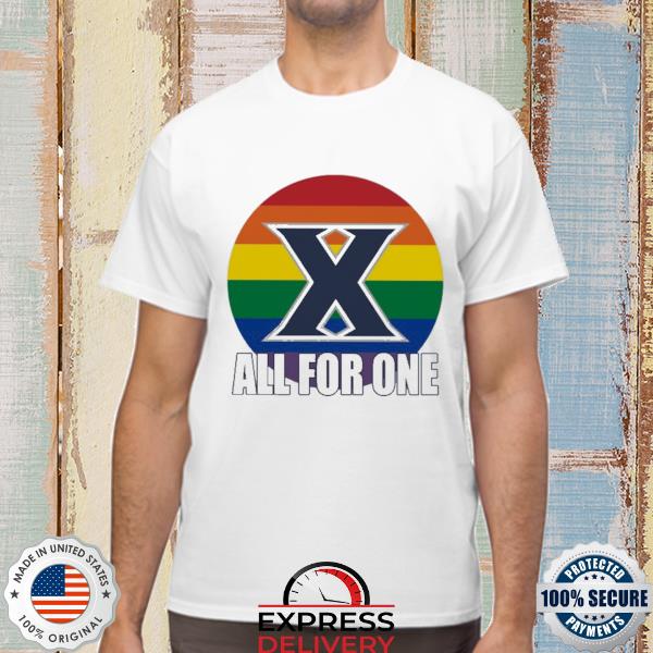 Xavier women's basketball all for one shirt