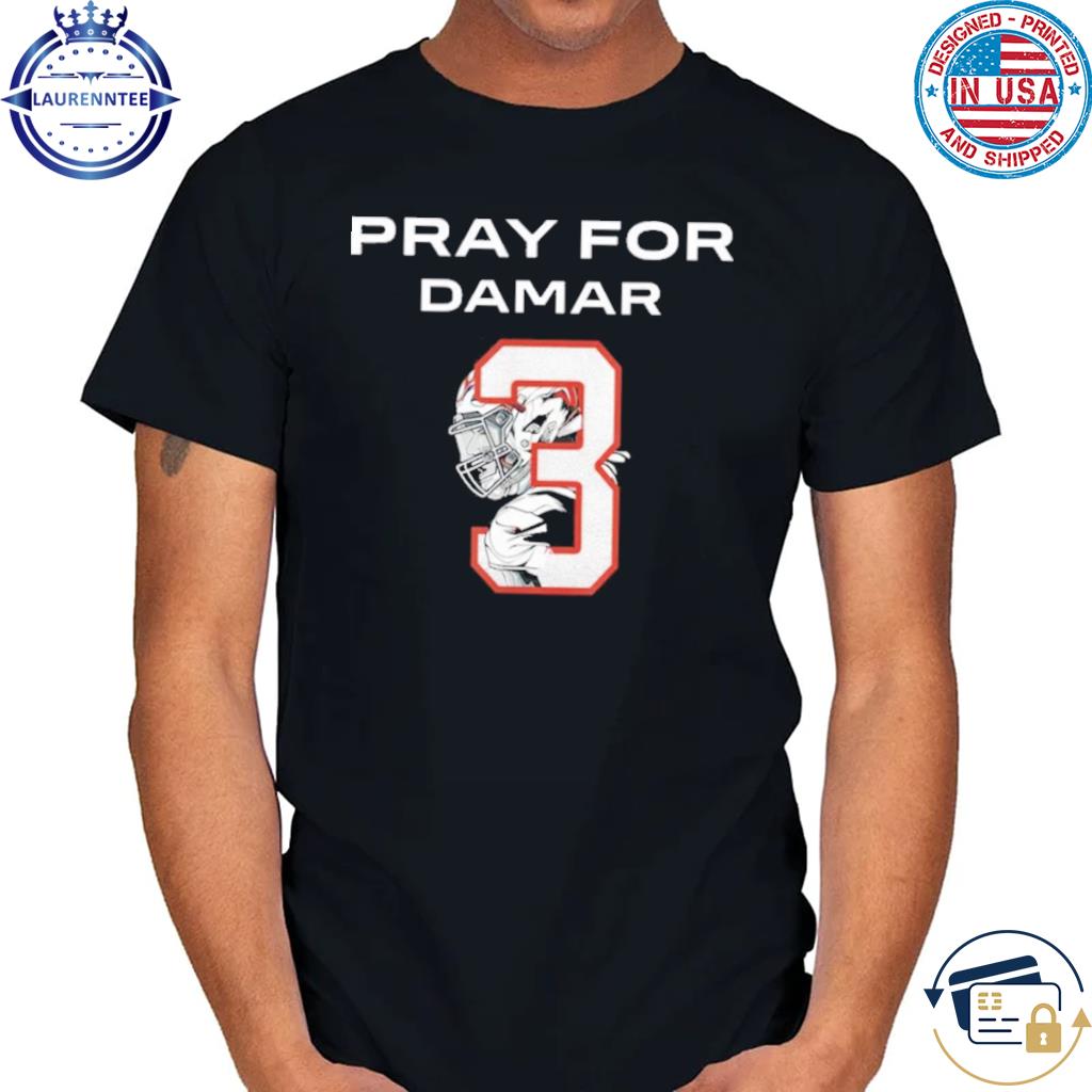 Pray For Damar Hamlin Love For 3 Sweatshirt