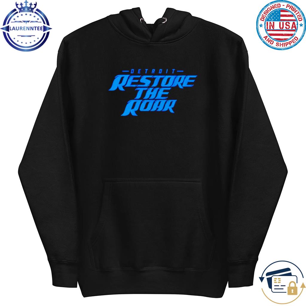 Detroit Grit Shirt, Restore The Roar, Detroit Lions Shirt, Sizes S to 3XL