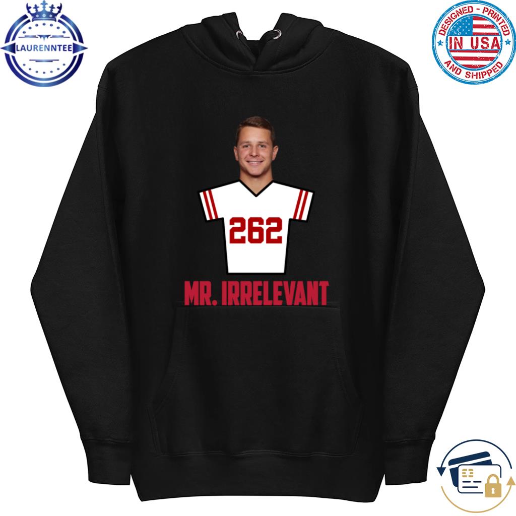 : RED San Francisco Purdy Mr. Irrelevant Text Pic Tank