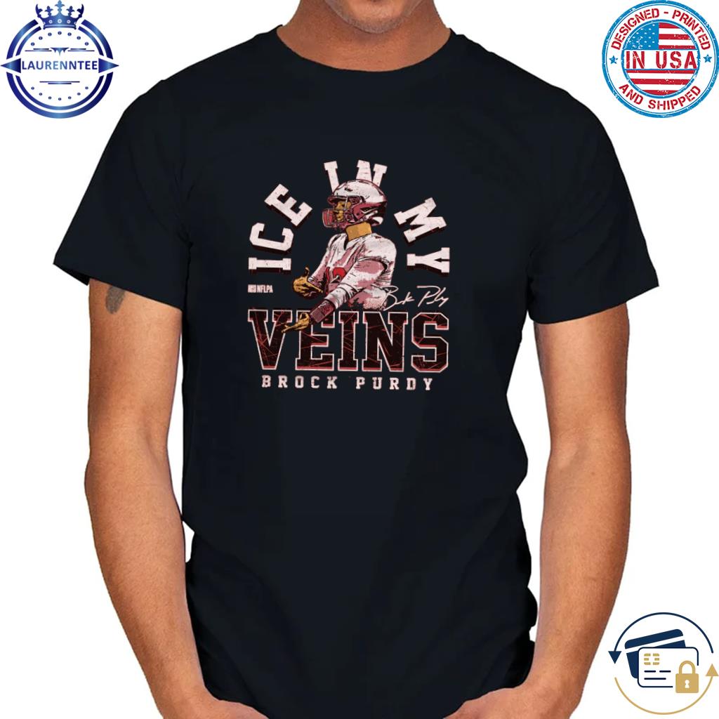 Ice In My Veins Brock Purdy T-Shirt Funny Champion 2023 Football - Bring  Your Ideas, Thoughts And Imaginations Into Reality Today