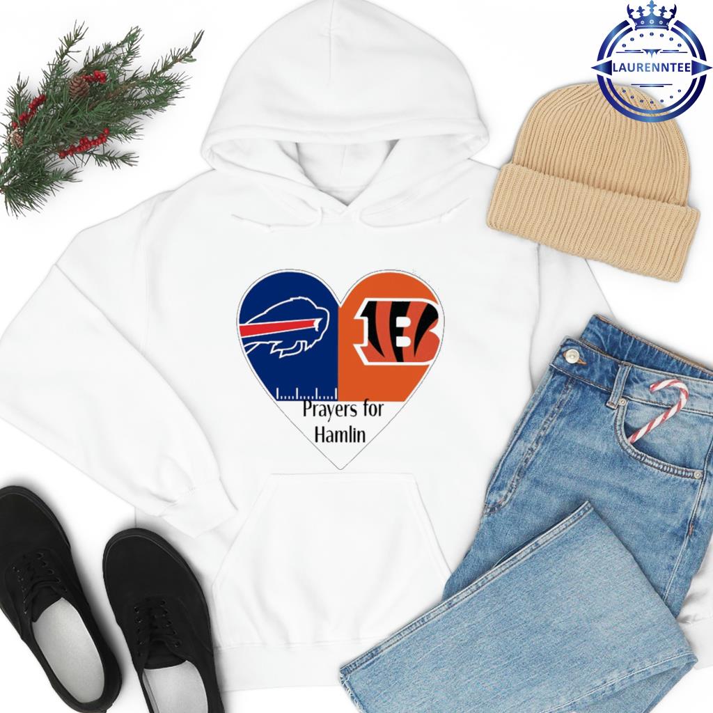 Prayers for hamlin Buffalo Bills vs Cincinnati Bengals 2023 t-shirt,  hoodie, sweater, long sleeve and tank top