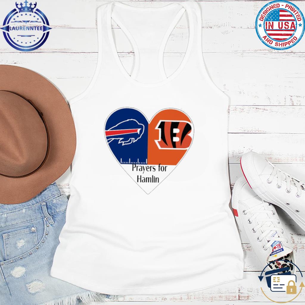 Prayers for hamlin Buffalo Bills vs Cincinnati Bengals 2023 t-shirt,  hoodie, sweater, long sleeve and tank top