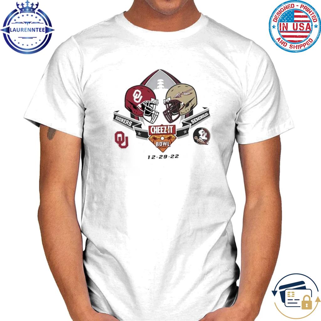 Cheez It Bowl Shirt Sooners Vs Seminoles Football Shirt