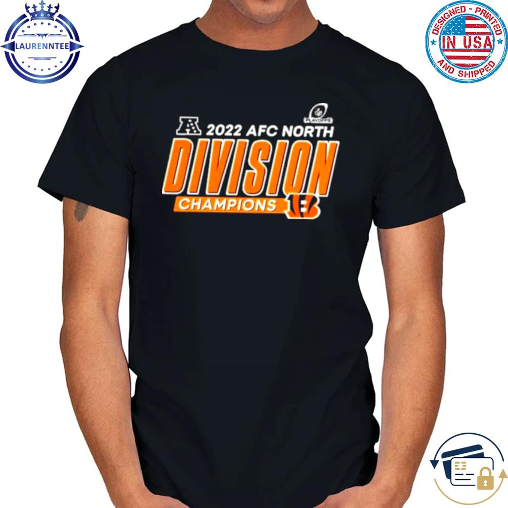 Cincinnati bengals 2022 afc north division champions shirt, hoodie