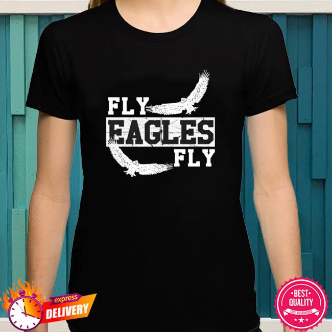 Fly Eagles fly girl shirt, hoodie, sweater, long sleeve and tank top