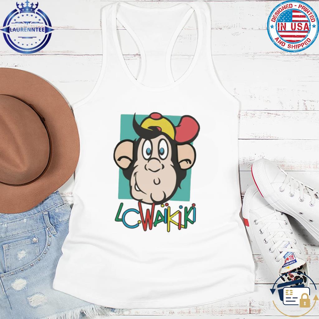 Funny Cartoon Monkey Lc Waikiki Singe Shirt hoodie sweater long