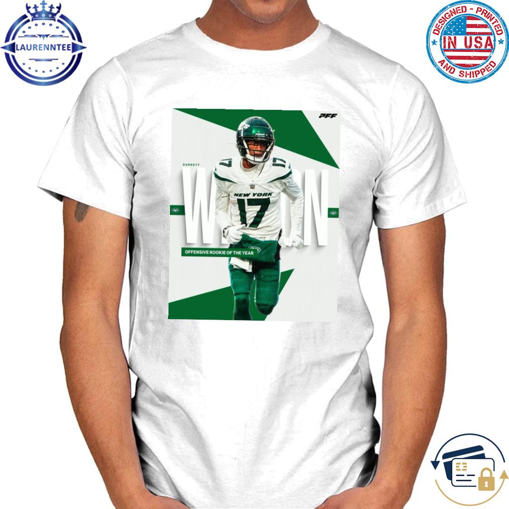 Official garrett Wilson 17 New York Jets football retro poster shirt,  hoodie, sweater, long sleeve and tank top