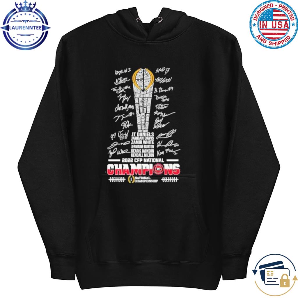 Georgia Bulldogs Team Name 2023 CFP National Champions Shirt