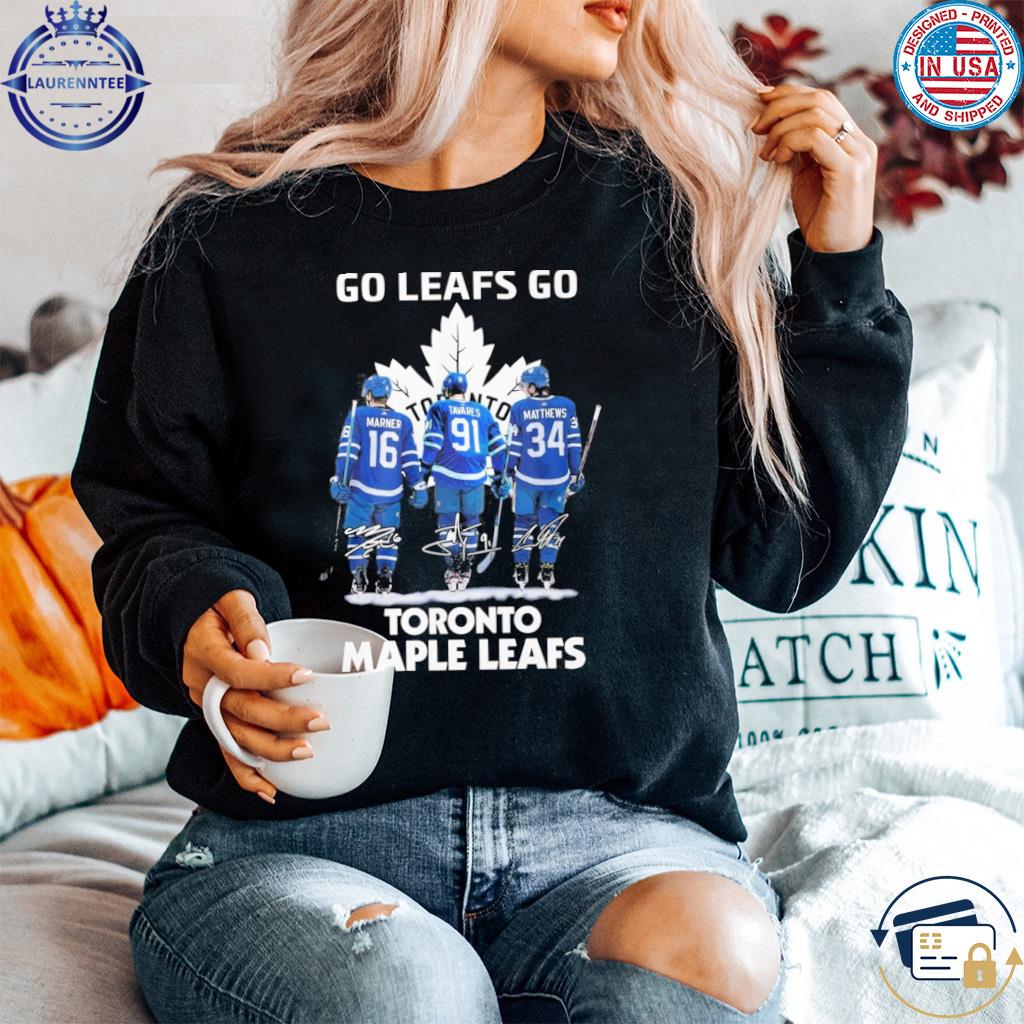 Go leafs go Toronto maple leafs hockey shirt - Guineashirt Premium