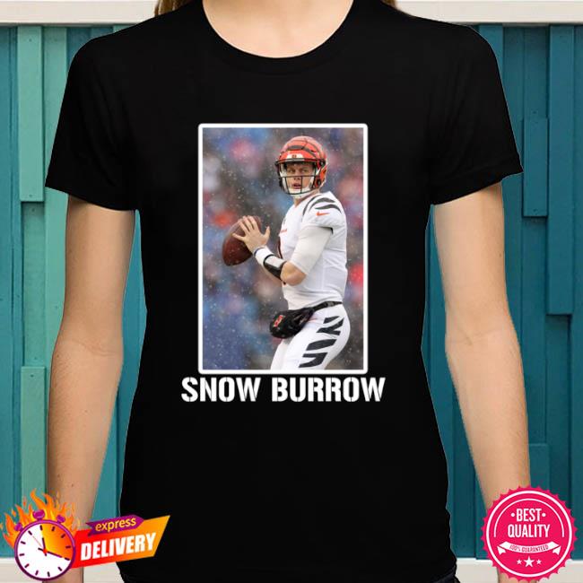 Joe Burrow Snow Burrow Cincinnati Football Shirt, hoodie, sweater, long  sleeve and tank top