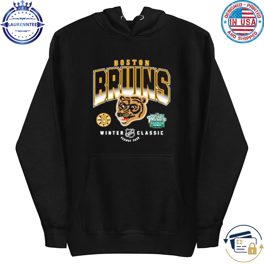 Boston Bruins Mitchell & Ness 2023 NHL Winter Classic Fade Pullover shirt,  hoodie, sweater, long sleeve and tank top