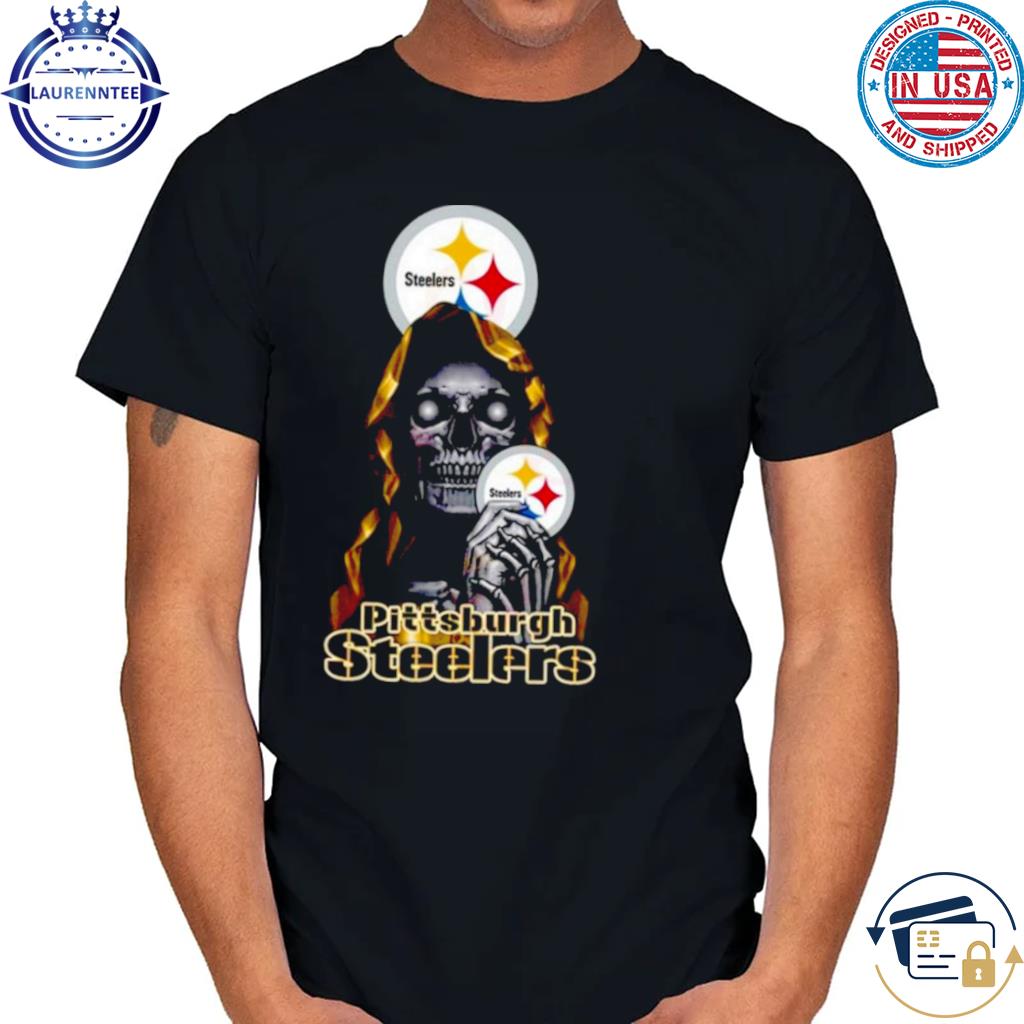 NFL Pittsburgh Steelers Skull Shirt