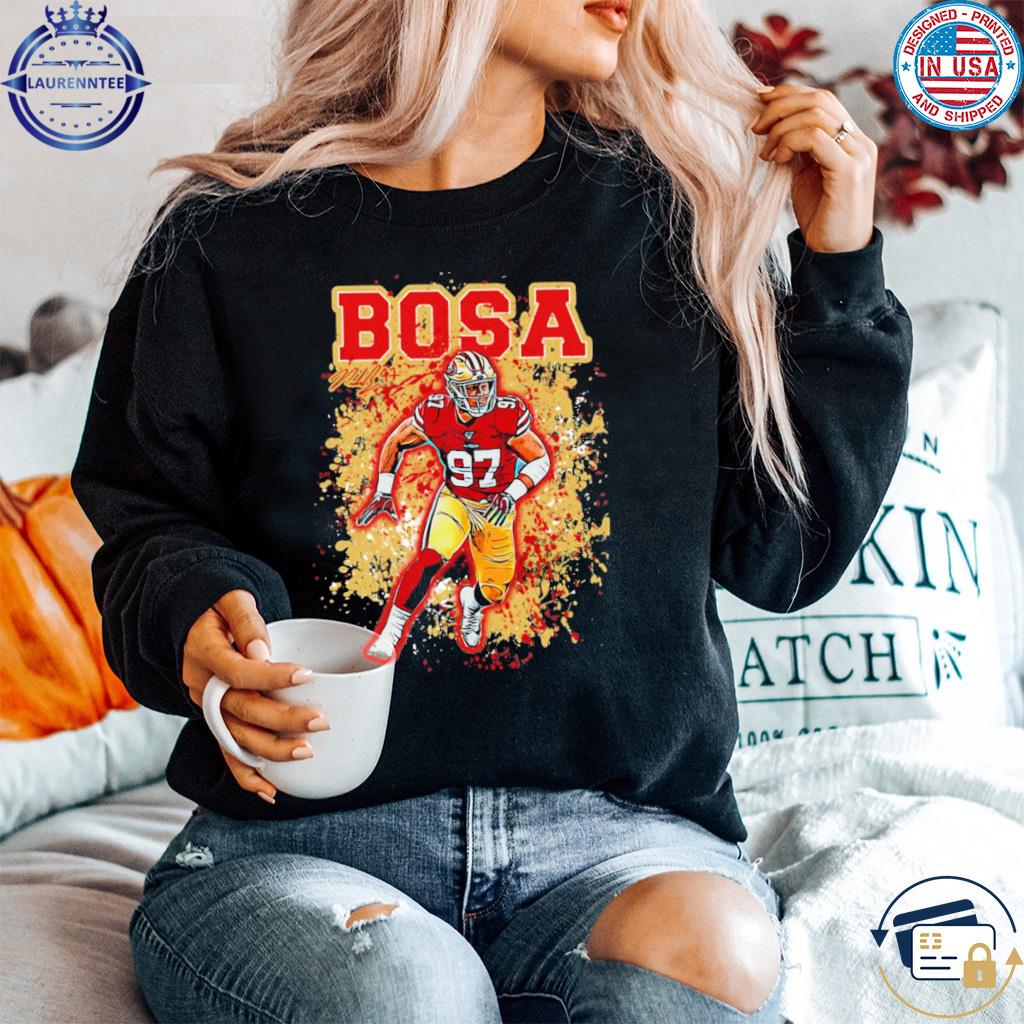 Number 97 Nick Bosa American Football Pro Player Shirt, hoodie